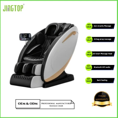 Meilleures ventes prix bon marché chaise de bureau complet du corps Unique Shiatsu 4D Gua Sha chaise de Massage bon marché