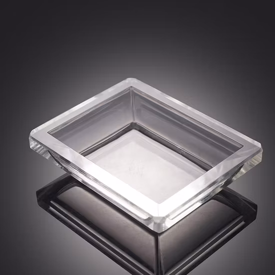 Artisanat en verre de cristal artificiel de verrerie de cadeau promotionnel de publicité de décoration à la maison